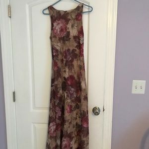 Floral long dress